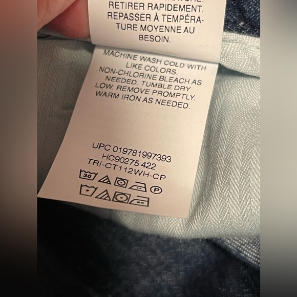 Haggar Men’s Big & Tall Premium Stretch Denim Classic Fit Comfort Fabric 44x30 - Picture 7 of 11